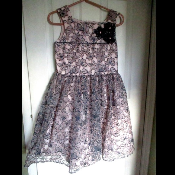 NWOT Belle badgley mischka lace overlay dress - Picture 6 of 7